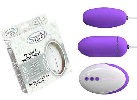 Oeufs double vibrants 12 vitesses